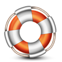 support, Lifesaver, rescue Black icon