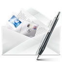 mail, envelope Gainsboro icon