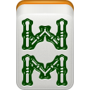 mahjong, Bamboo LightGray icon