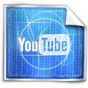 youtube CornflowerBlue icon
