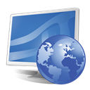 monitor, screen, Browse, internet SteelBlue icon