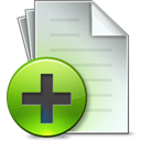 document, Add LightGray icon