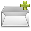 Add, Email WhiteSmoke icon