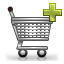 shopping, Cart, Add DimGray icon
