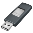 Dongle, Disk, Usb Black icon
