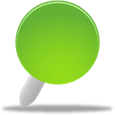 green, pin YellowGreen icon