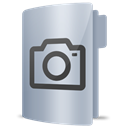 Camera, photos, Pictures, Folder Black icon
