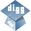 hat, Digg DarkGray icon