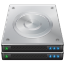 Disk, Server DarkGray icon