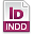 indd, File, Extension Purple icon