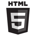 html, Color Black icon