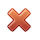 cross IndianRed icon
