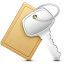 Key, Checkin BurlyWood icon