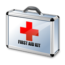 First, Aid, Kit Black icon
