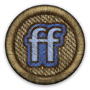 Friendfeed DarkOliveGreen icon