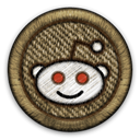 Reddit DarkOliveGreen icon