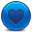 Heartblue MidnightBlue icon