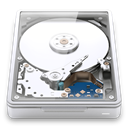 harddisk, internal, storage, Clear, drive, Disk, Harddrive GhostWhite icon