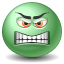 Angry SeaGreen icon