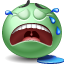 Crying SeaGreen icon