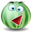 Melonwater, watermelon DarkSeaGreen icon