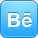 Behance LightSkyBlue icon