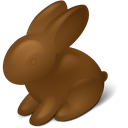 rabbit, Chokolate, easter SaddleBrown icon