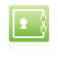 Safe, green PaleGoldenrod icon