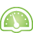 Dashboard, green, Basic DarkKhaki icon