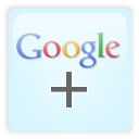 Google+, google plus LightCyan icon