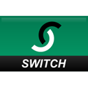 straight, switch Teal icon