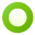 button, radio, off YellowGreen icon