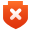 protect, shield, off OrangeRed icon