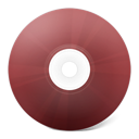 Cd, rouge Sienna icon
