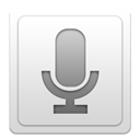 base, Android, voice Gainsboro icon