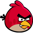 red bird, Angry birds Crimson icon