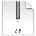 Zip, z, File WhiteSmoke icon
