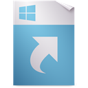 shortcut, Ms, Application CadetBlue icon