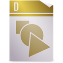 Drawing, Openofficeorg DarkKhaki icon