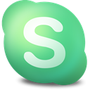 Skype MediumAquamarine icon