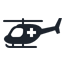Helicopter DarkSlateGray icon