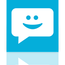 Messaging, Mirror DarkTurquoise icon