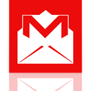 gmail, Mirror Red icon