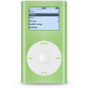 ipod, green, mini DarkSeaGreen icon