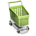 by, Cart Black icon