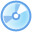 Cd CornflowerBlue icon
