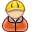 Construction, worker Olive icon