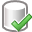 Accept, Database Gray icon