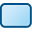 rounded, Rectangle Teal icon