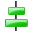 Align, Center LimeGreen icon